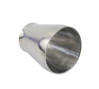 JRXFXEKW 57mm - 45mm Pipe Adapte SS304 Stainless Steel Butt Welding Speed Reducer