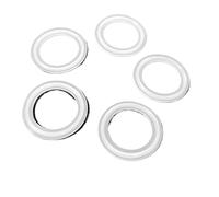 JRXFXEKW 5pcs Fit 38mm Pipe O/D Fit 1.5" Tri Clamp Silicone Sealing Strip Gasket Ring Washer