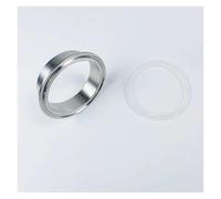 JRXFXEKW 6.5" 159mm OD183mm Weld Ferrule with Silicone Gasket Tri Clamp Type Stainless Steel Flange SUS 304