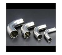 JRXFXEKW 63mm 2.5" OD Lengthen 20mm SUS 304 Stainless Steel Butt Weld 90 Deg Elbow Pipe Fitting Homebrew Beer