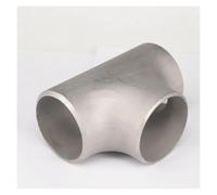 JRXFXEKW 76mm O/D 304 Stainless Steel Equal Tee 3 Way Butt Welded Pipe Fitting Water Gas Oil