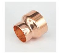 JRXFXEKW 76x54mm Inner Diameter Welding Copper End Feed Reducer Coupling Pipe Fitting Plumbing for Gas Water Oil