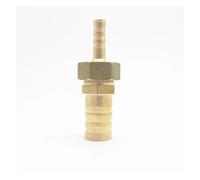 JRXFXEKW 8mm Hose Barb x 19mm Hose Barb Brass Barbed Pipe Fitting Reducer Union Coupling Coupler Connector Adapter for Fuel Gas Water