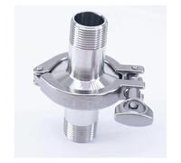 JRXFXEKW A Kit 3/4" NPT Male x 1.5" Tri Clamp SUS 304 Stainless Steel Fitting Union Set for Home Brew Beer