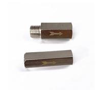 JRXFXEKW Clapet Anti-Retour pneumatique unidirectionnel en Laiton, Filetage mâle vers Femelle 3/8", clapet Anti-Retour à Passage intégral