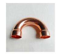 JRXFXEKW Copper 180 Elbow Plumbing Pipe Fitting Water Gas Oil Scoket Weld Coupler End Feed 180 Deg 28.6mm x1mm x88