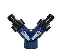 JRXFXEKW Drip Irrigation Fittings Spray Water Connection 20 Y-Type Split Connectors and G3/4 inch Faucet Garden are Interchangeable and The Control Valve Can Be Switched
