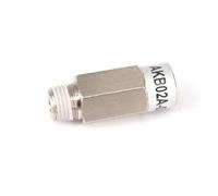 JRXFXEKW G1/4" AKB02A-02S Bushing Type Check Valve Flow Direction from Male to Female Thread