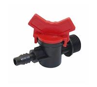 JRXFXEKW Garden Plumbing 5 Pieces of 1/2 inch Male Threaded Pipe Fittings Irrigation Valve Lock Door Bypass Valve Hose Fittings (Size : 1/2'')