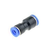 JRXFXEKW Garden Plumbing Pneumatic Fittings Air Quick Couplings Connectors 8mm 10mm 6mm 4mm 12mm Water Tubes Push-in Tubes Flow Control Crane Couplings (Color : PG, Size : 10mm-6mm (a-b))
