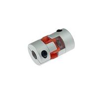 JRXFXEKW LM Series D30L40 Series 1PC Flexible Plum clamp Coupler D30 L40 Shaft Size CNC Jaw Shaft Coupling 8/10/12/14/16mm D30L40 Couples Cheerfully (Size : 8x12)