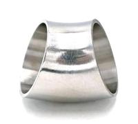 JRXFXEKW Outer Diameter 32mm 304 Stainless Steel Welding 45 Degree Elbow Pipe Fitting