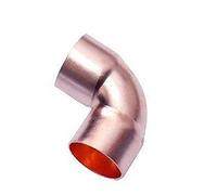 JRXFXEKW Pipe Fittings 12.7mm 1/2" Inner Diameter X 0.68mm Thickness Socket Socket Welding Copper End Feed 90 Degree Elbow Joint Plumbing Fittings Water Gas Oil