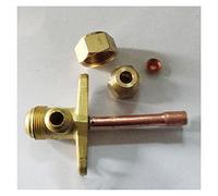 JRXFXEKW Pipe Fittings Install 1/4" 3/8" 1/2" 5/8" 3/4" 7/8" OD Copper Pipe 3-Way Angle Stop 3-Way Valve Fitting (Specification : 7 8)