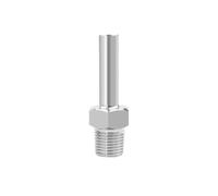 JRXFXEKW Raccord de Tuyau en Acier Inoxydable 316L à Soudure Automatique, BSPT mâle 3/4" vers Tube de 6 mm de diamètre extérieur