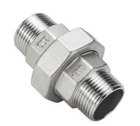JRXFXEKW Raccord Union mâle BSPT 3/4" en Acier Inoxydable 304