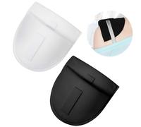 JRYGAC 2 Paires Couture Accessoires Mercerie Epaulettes en Mousse Tampons, Epaulettes Femme en Eponge Réutilisables, Epaulettes Amovibles, Améliorer Le Tempérament, Eponge Epaulettes Fermeture