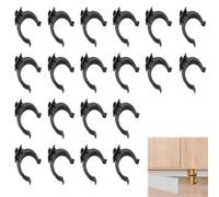 JRYXDS 20 Pièces Clips Plinthe Cuisine, Fixations Plinthes De Cuisine, Clips De Fixation Plinthe Cuisine, Clip De Fixation Pied Meuble