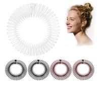 JRYXDS 5 Pièces Extensible Cheveux Full Circle Peigne Accessoires De Coiffure Élégants Pour Femmes Et Filles 3 Couleurs Classiques