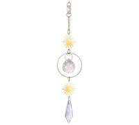 JRYXDS Attrape-Soleils En Cristal,Pendentif Prisme Attrape-Soleil En Cristal Coloré,Suncatcher Pendentif,Soleil Cristal Décoration,Cristal Ornement Capteur,Fabricant Arc-En-Ciel Suspendu Pour Fenêtre