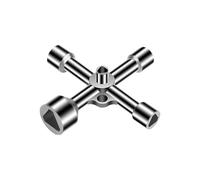 JRYXDS Clé Triangulaire 1 Pièces Clé Des Utilitaires Multi-Fonctionnels À 4 Voies, Triangle, 5 Tailles Diamètre Intérieur 7 Mm/10 Mm/12 Mm/13 Mm/18 Mm Clé Utilitaires