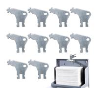 JRYXDS Lot De 10 Clés Universelles Pour Distributeur De Papier Essuie-Tout,Outils Pliés En C Et Distributeurs De Papier De Bain.Pour De Nombreux Outils En Papier,Outils De Rouleau