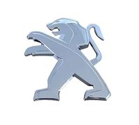 JRZCXGZX 7,7 x 8,1 cm Autocollants de Voiture en ABS 3D Lion Emblem pour Peugeot 308 206 406 507 508 307 107 207 407 408 1008 5008 3008 Badges de Coffre latéraux,D Style