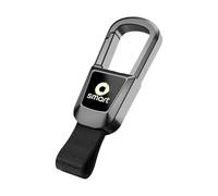 JRZCXGZX Auto Porte Clef pour Smart Two 451 450 452 453 454 Cabrio Crossblade Forfour Coupe Porte-clés de Remplacement pour Voiture avec Logo Porte-Clés Créatif Pendentif Personnalisé Accessoire