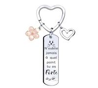 JRZDFXS Cadeau Collègue Porte Clef Personnalisé pour Une Amie ou Meilleur Amie - Cadeau Anniversaire Femme Homme (1) (7)
