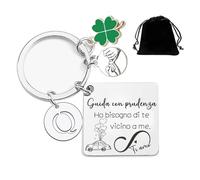 JRZDFXS Cadeau Saint Valentin pour lui cadeaux Noël homme porte-clés pour voiture idées cadeaux homme femme calendrier de l'Avent anniversaire cadeau pour lui cadeaux copain petite amie mari, Q, M