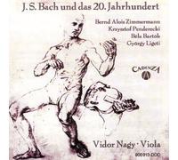 Js Bach & the 20th Century by Vidor Nagy (2001-07-01)