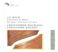 Js Bach; Wf Bach; Cpe Bach; Jc Bach: Concertos & Duets /Hogwood * Rousset