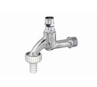 JS Robinet de puisage avec raccord de tuyau, avec tête à clé, 3/4'', chrome poli