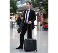 JSA Trolley de voyage & business '2 en 1', noir