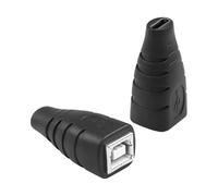 JSADZKJ Adaptateur USB B vers USB C Convertisseur USB-C mâle vers imprimante Femelle Synchronisation des données Type C vers USB B 2.0 pour imprimantes Scanner télécopieur 2Pcs (Femelle à Femelle)