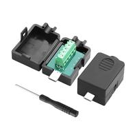 JSADZKJ Connecteur Micro-USB à Installation Rapide sans Soudure, Double Adaptateur USB Micro à vis Module de Connexion électronique Micro à 5 Broches sans Soudure,adapté aux appareils Photo