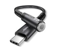 JSAUX Adaptateur de Casque USB C Aux, USB C vers Jack 3,5 mm, Adaptateur Audio pour iPhone 16 Pro/16 Pro Max/16/16 Plus/15 Pro Max, Samsung S24/S24+/S24 Ultra/S23/S22, Pixel 9 Pro/9/8 Pro/8/7 Pro/7