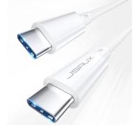 JSAUX Câble USB C vers USB C 3.2 Gen 2 - Transfert de données 20 Gbit/s - 1 m - Câble vidéo 4K - 100 W PD - Charge rapide Thunderbolt3 - Compatible avec MacBook Pro