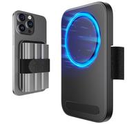 JSAUX Clip magnétique SSD Compatible avec iPhone 16 15 Pro & Pro Max, Accessoires de Tournage pour enregistrer ProRes sur SSD, avec Sangle de Fixation réglable et Aimant Puissant pour Maintenir Le