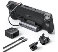 JSAUX Dock Steam Deck 5-en-1 et Chargeur 65 W pour ROG Ally X/Legion Go S