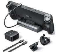 JSAUX Dock Steam Deck 6-en-1 et Chargeur 65 W pour ROG Ally X/Legion Go S