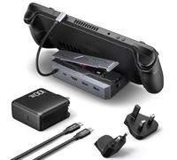 JSAUX Dock Steam Deck M.2 6-en-1 et Chargeur 100 W pour ROG Ally/Legion Go