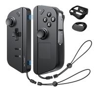JSAUX Ensemble de 3 pièces pour Legion Go (dragonne, base de support, coque de protection en silicone) - Ensemble de sangles magnétiques - Compatible avec manette Legion Go