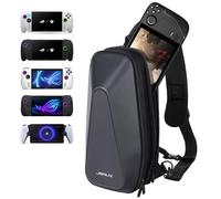 JSAUX Sacoche de Transport pour Steam Deck (OLED)/ROG Xbox Ally X/ROG Xbox Ally/ROG Ally X/ROG Ally avec Coque Dure en EVA, Sac de Voyage Double Couche pour Switch, PS5 Portal, Accessoires - BG0105X