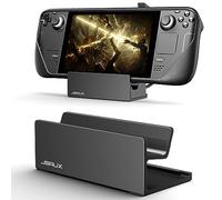 JSAUX Stand Dock Officiel et avec étui Compatible avec Steam Deck, Support de jeu en alliage d'aluminium givré pour Steam Deck, Support anti-dérapant pour Valve Steam Deck