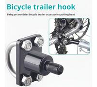 JSBAG Attaches de remorque de vélo à dégagement Rapide, matériel de de connecteur de remorque de vélo Solide pour Une Utilisation sur différents Types de Chariots, coupleur de vélo