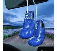 JSCARLIFE 1 paire de mini gants de boxe pour miroir de voiture, gants de boxe à suspendre, gants de boxe miniatures à suspendre, gants de boxe pour la maison, accessoires de voiture, sac porte-clés