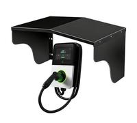 JSCARLIFE Coque de protection pour station de charge EV, support mural résistant aux intempéries, protection contre le soleil, la pluie, la poussière, ajustement universel pour T&esla/B&MW/V&W/M&G