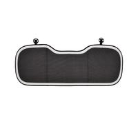 JSCARLIFE Coussin de siège de voiture, coussin de siège en soie glacée, couleur simple, confortable, respirant, coussin de protection en mousse à mémoire de forme pour siège de voiture, conducteur,
