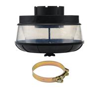 JSCARLIFE Filtre cyclonique tout-terrain, tuyau d'admission de voiture, filtre à air, filtre cyclonique universel pour tuba d'admission, pré-filtre à air tracteur, entrée d'air, gobelet à sable (127